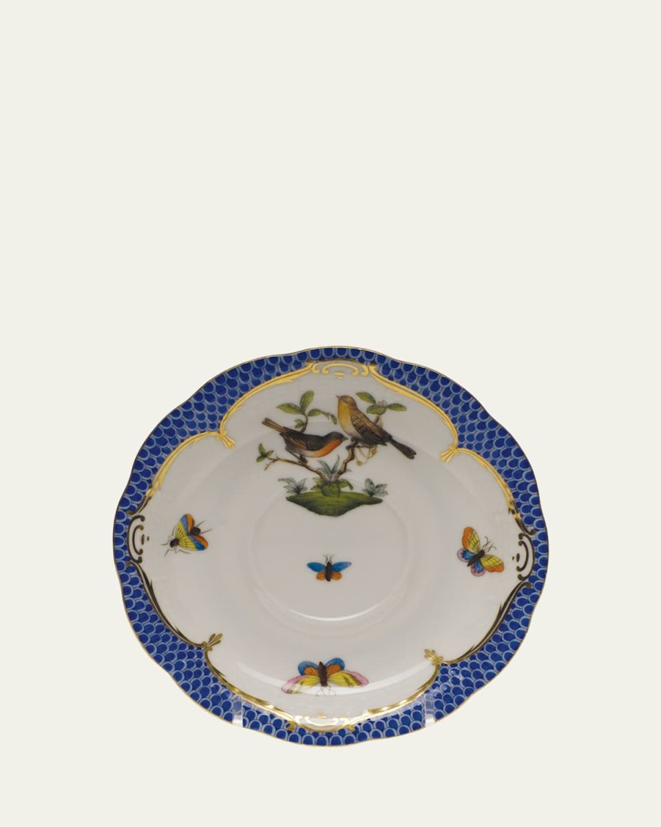 Rothschild Blue Motif 09 Tea Saucer